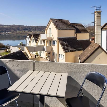 SeglerFewo mit traumhaftem Blick vom Balkon Scheid  Exterior foto